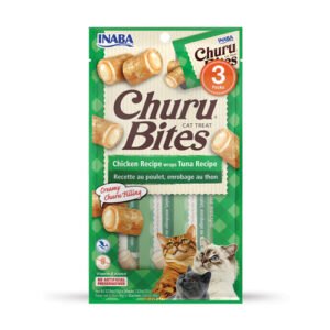 Inaba Cat Snack Churu - Bites Chicken Recipe Wraps Tuna Recipe