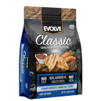 Evolve Dog Classic Chicken - Pollo 30 Lb - 13.6 Kg