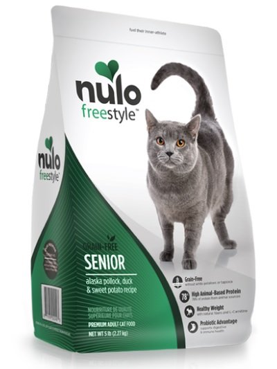 Nulo Cat Fs Grain Free Senior Alaska Pollock, Pato Y Batata 12lb - 5.44 Kg